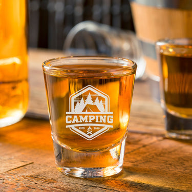 Personalized Logo 2oz Shot Glasses